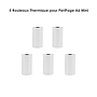 5 Rouleaux Thermique pour PeriPage A6 Mini