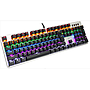 Clavier Gamer Mécanique HP GK100  Switch Bleu avec Rétroéclairage RGB Résistant à l'oxydation et aux Rayures