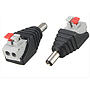 Connecteur DC  ronde mâle - (liq)