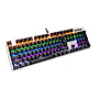 Clavier Gamer Mécanique HP GK100  Switch Bleu avec Rétroéclairage RGB Résistant à l'oxydation et aux Rayures